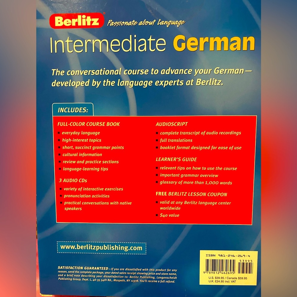 Berlitz Intermediate German Language Course - Picture 4 of 4
